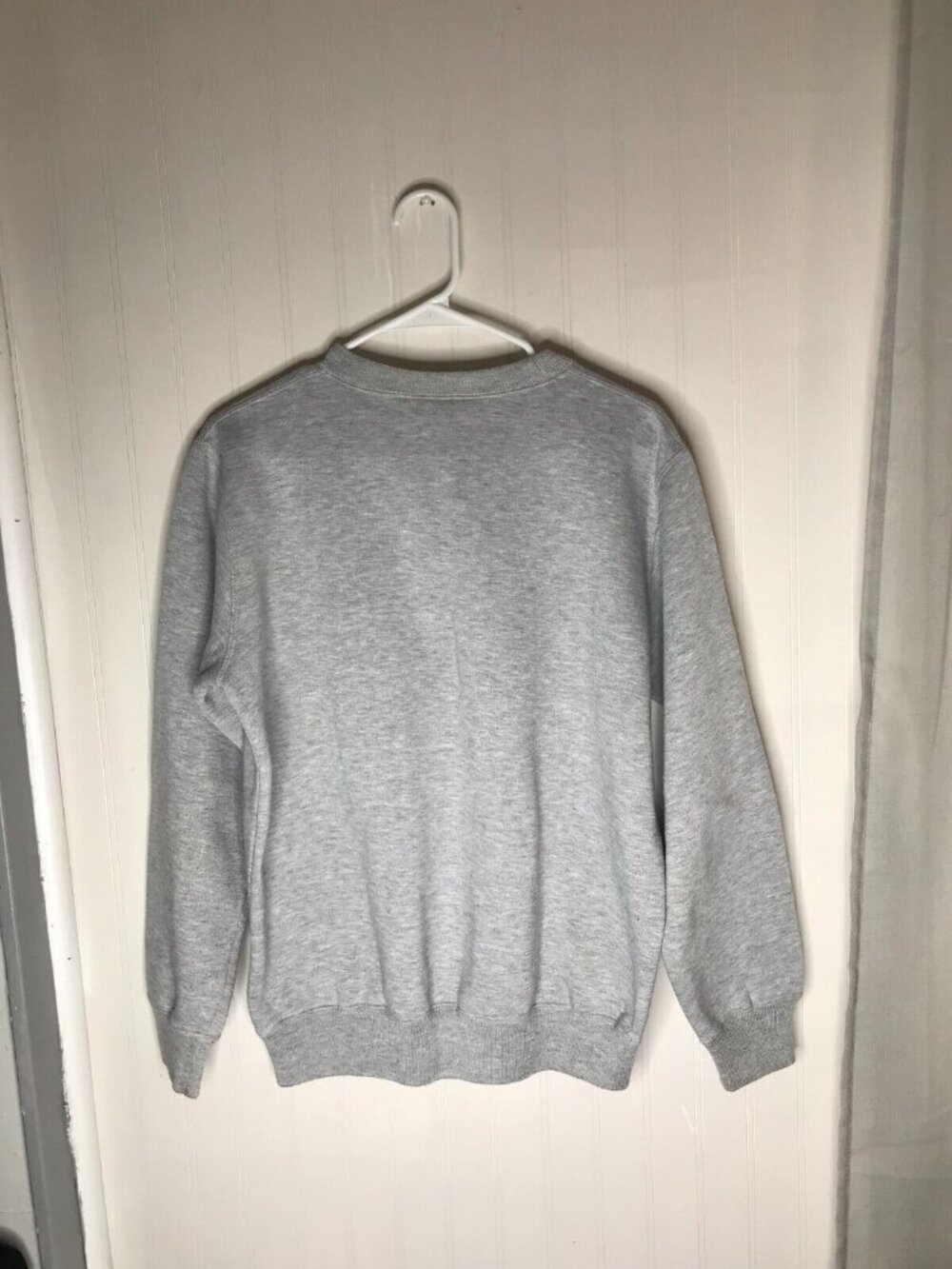 Vintage Enjoy Coca Cola Logo Coke Sweater Heavy weight gray Sz men Small - Picture 2 of 6